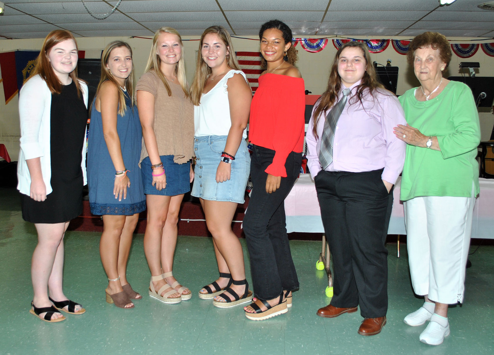Girls State delegates honored